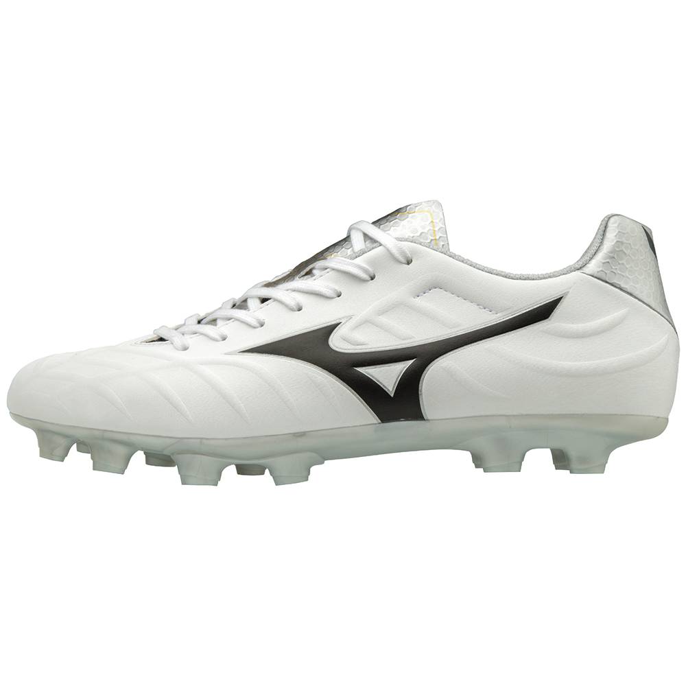 Mizuno Rebula V3 Férfi Focicipő Fehér/Fekete LQA980346